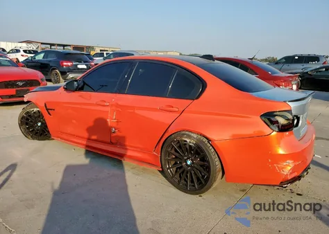 2017 BMW M3 z USA, uszkodzony, nr VIN WBS8M9C5XH5G84231